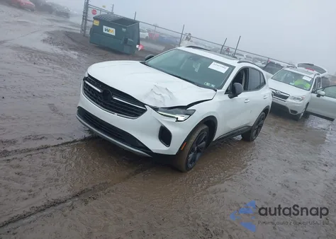 2023 Buick Envision Essence Awd z USA, uszkodzony, nr VIN LRBFZPR41PD204564